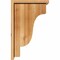 Ekena Millwork Newport Rough Sawn Corbel w/Backplate, Western Red Cedar, 8"W x 14"D x 22"H COR08X14X22NEW01RWR - alternate 2
